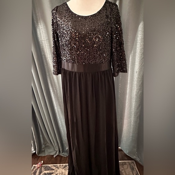 Ever Pretty  Evening Gown Size XXL NWT Beautiful sequins and flowing bottom. - Picture 1 of 9